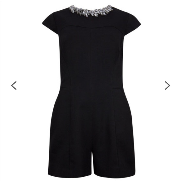 Ted Baker Other - Ted Baker Embellished Neck Romper